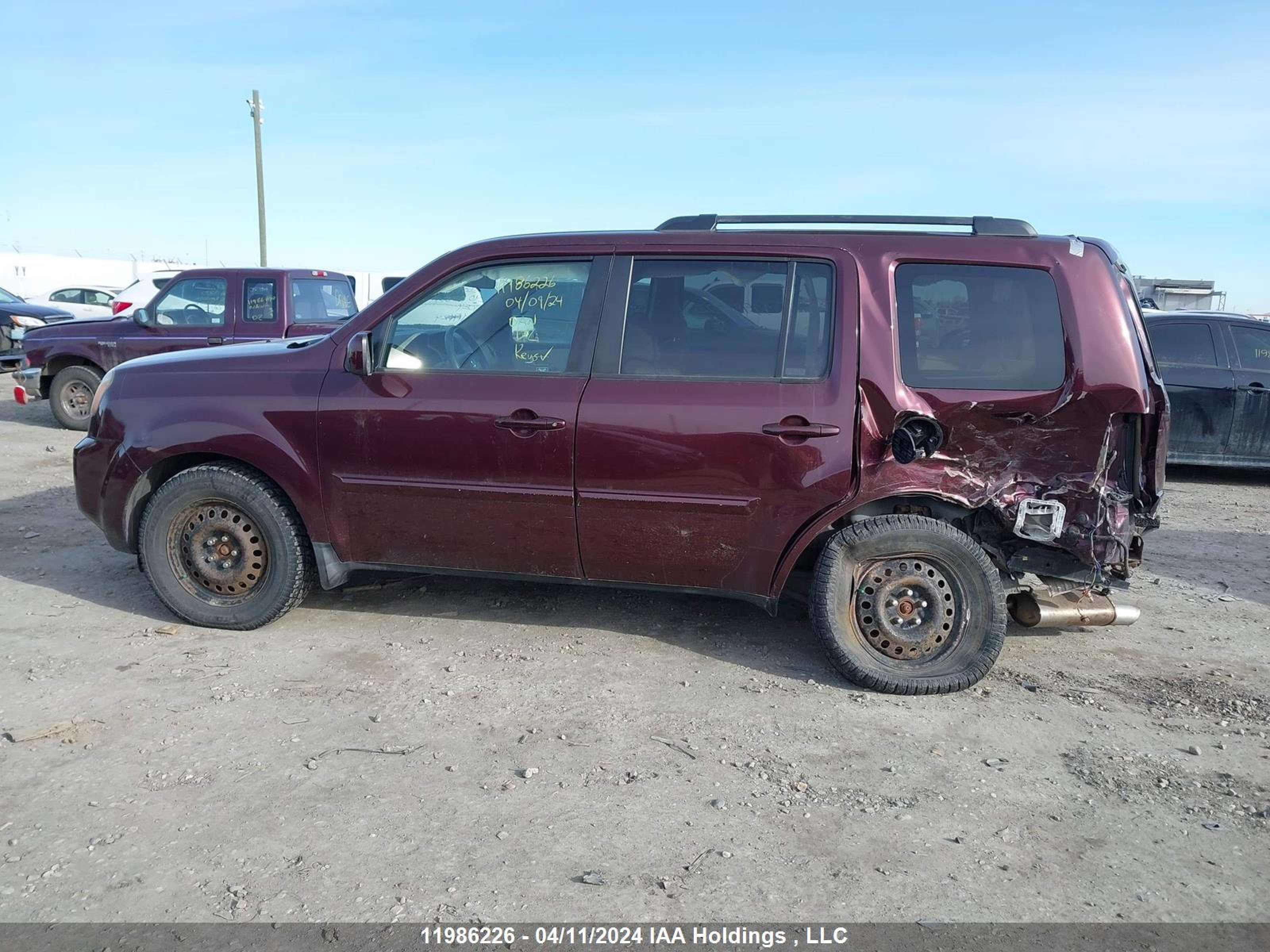 Photo 14 VIN: 5FNYF48439B005711 - HONDA PILOT 