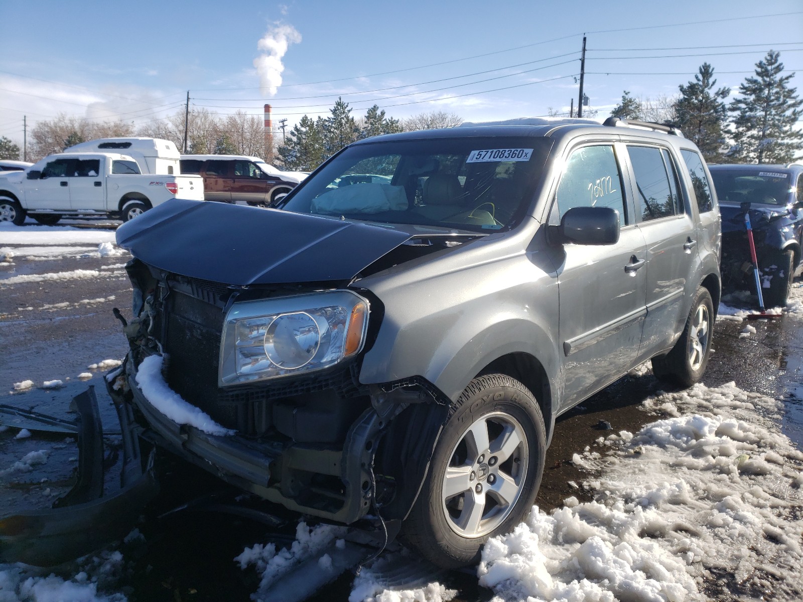 Photo 1 VIN: 5FNYF48699B017234 - HONDA PILOT EXL 