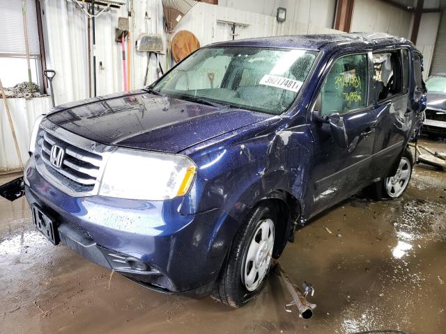 Photo 1 VIN: 5FNYF4H20EB031630 - HONDA PILOT LX 