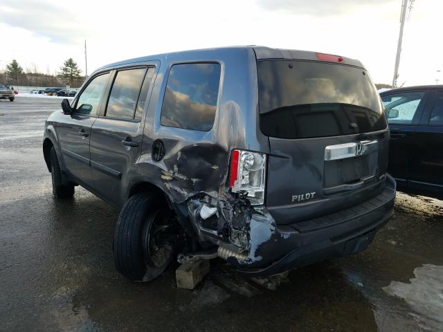 Photo 2 VIN: 5FNYF4H20FB006163 - HONDA PILOT LX 