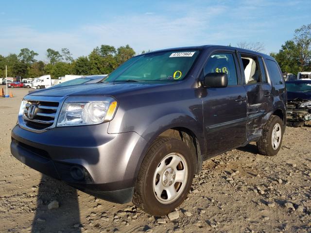 Photo 1 VIN: 5FNYF4H20FB068386 - HONDA PILOT LX 