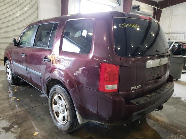 Photo 2 VIN: 5FNYF4H21BB074692 - HONDA PILOT LX 