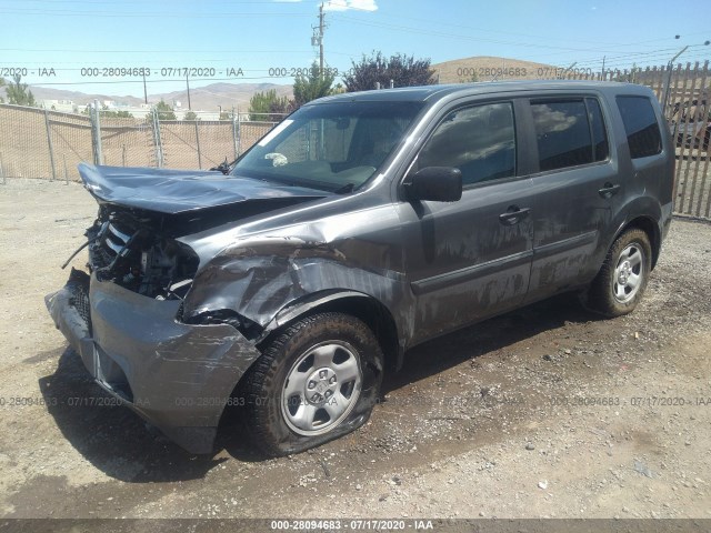 Photo 1 VIN: 5FNYF4H21DB014379 - HONDA PILOT 