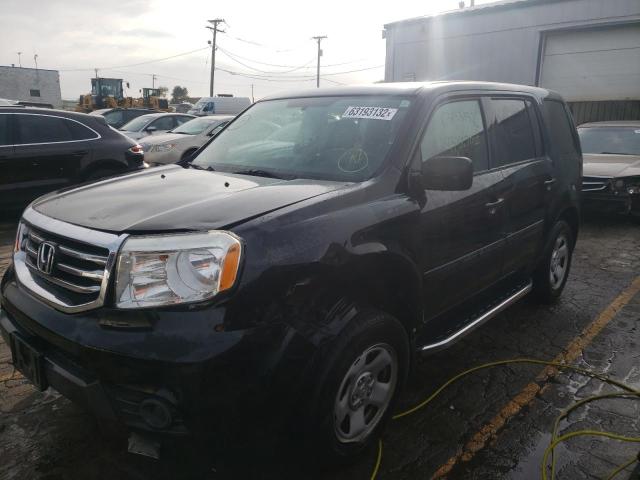 Photo 1 VIN: 5FNYF4H21EB007062 - HONDA PILOT LX 