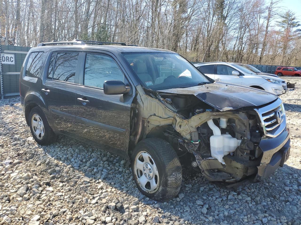 Photo 3 VIN: 5FNYF4H22DB076406 - HONDA PILOT 