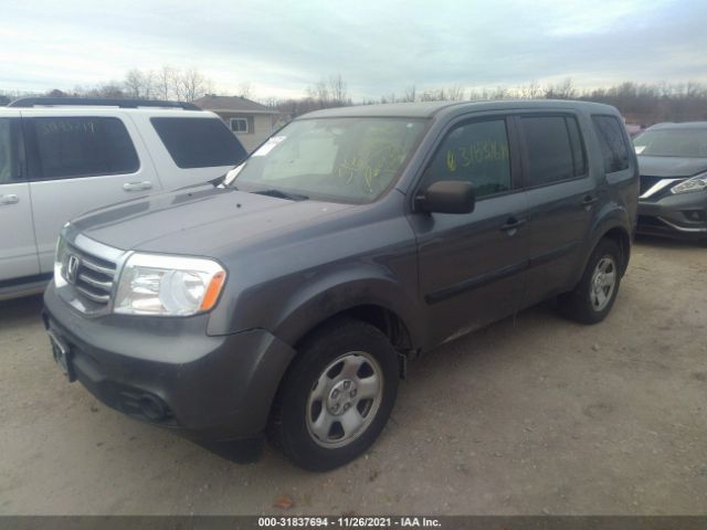 Photo 1 VIN: 5FNYF4H23DB077452 - HONDA PILOT 