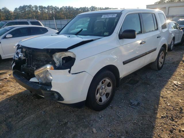 Photo 1 VIN: 5FNYF4H24EB022137 - HONDA PILOT LX 