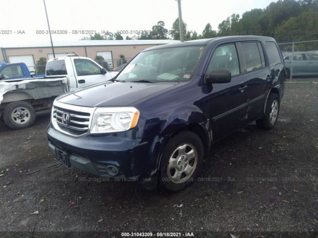 Photo 1 VIN: 5FNYF4H24EB027063 - HONDA PILOT 