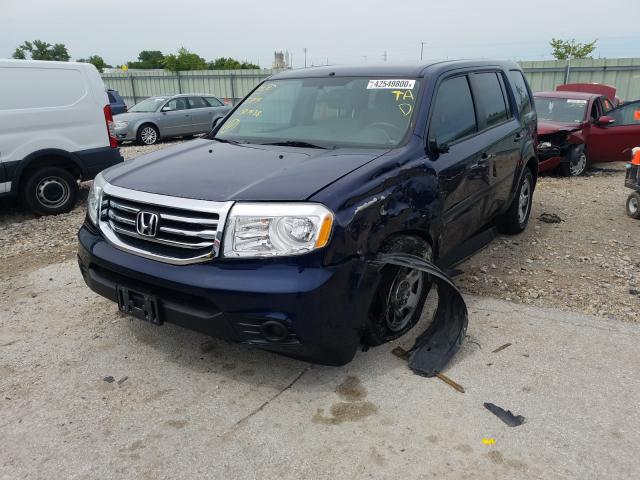 Photo 1 VIN: 5FNYF4H25EB027038 - HONDA PILOT LX 