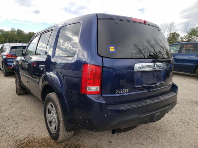 Photo 2 VIN: 5FNYF4H25FB044259 - HONDA PILOT LX 