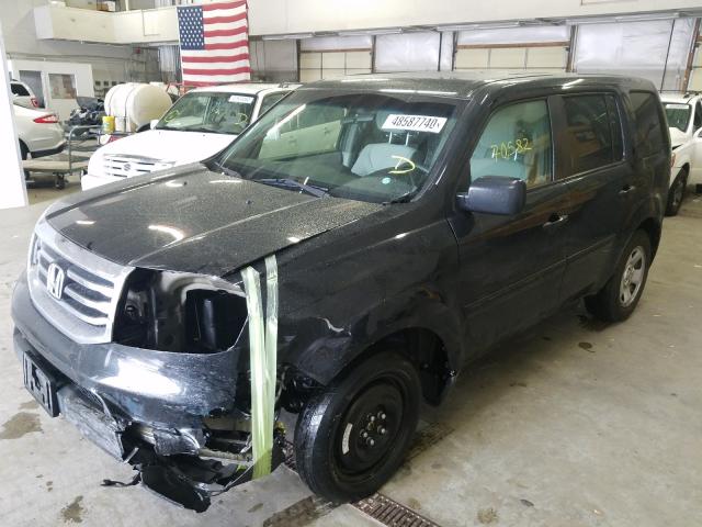 Photo 1 VIN: 5FNYF4H26CB027305 - HONDA PILOT LX 