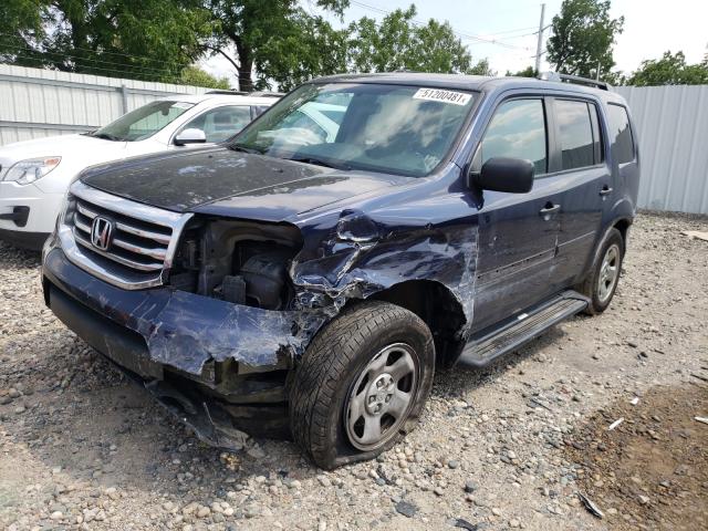 Photo 1 VIN: 5FNYF4H26EB009972 - HONDA PILOT LX 