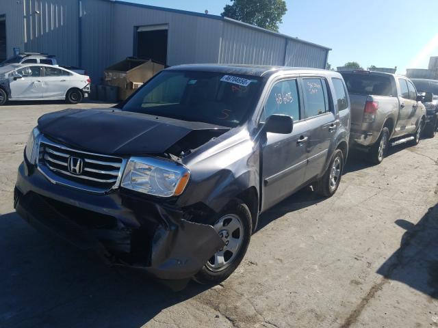 Photo 1 VIN: 5FNYF4H26FB039345 - HONDA PILOT LX 