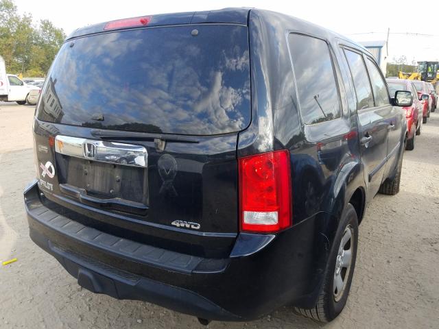 Photo 3 VIN: 5FNYF4H27CB058563 - HONDA PILOT LX 