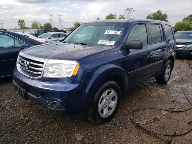 Photo 0 VIN: 5FNYF4H27DB055776 - HONDA PILOT LX 