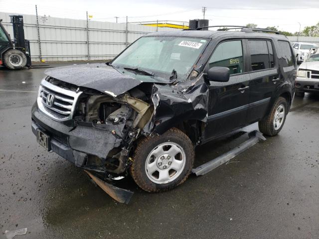 Photo 1 VIN: 5FNYF4H27FB008332 - HONDA PILOT LX 