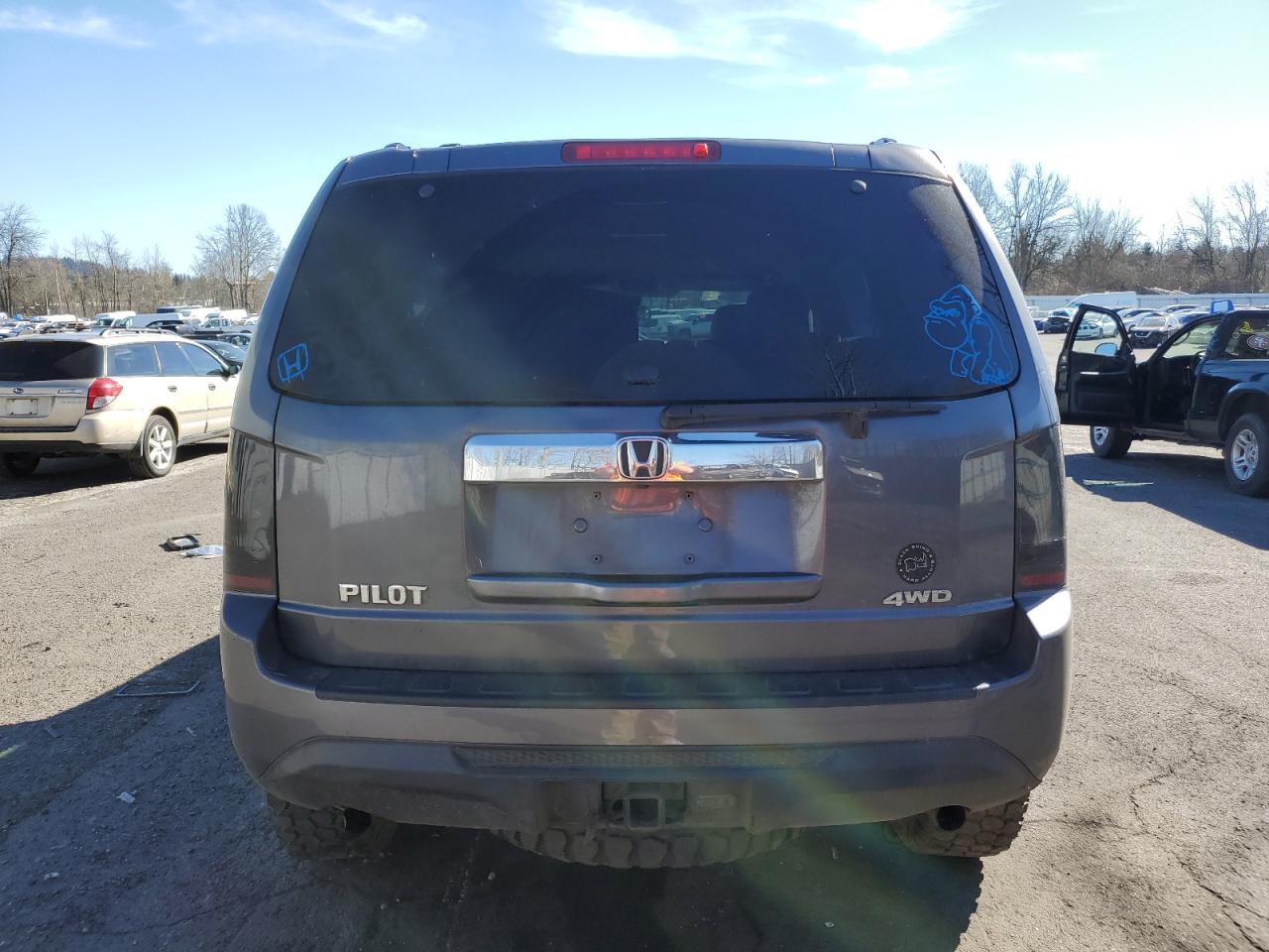 Photo 5 VIN: 5FNYF4H27FB016656 - HONDA PILOT 