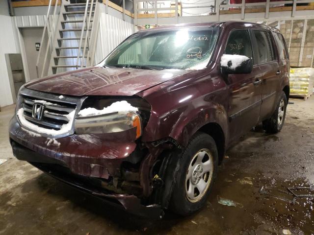 Photo 1 VIN: 5FNYF4H28CB079907 - HONDA PILOT LX 