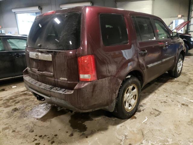 Photo 3 VIN: 5FNYF4H28CB079907 - HONDA PILOT LX 