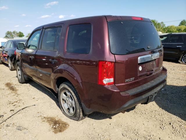 Photo 2 VIN: 5FNYF4H28DB016100 - HONDA PILOT LX 