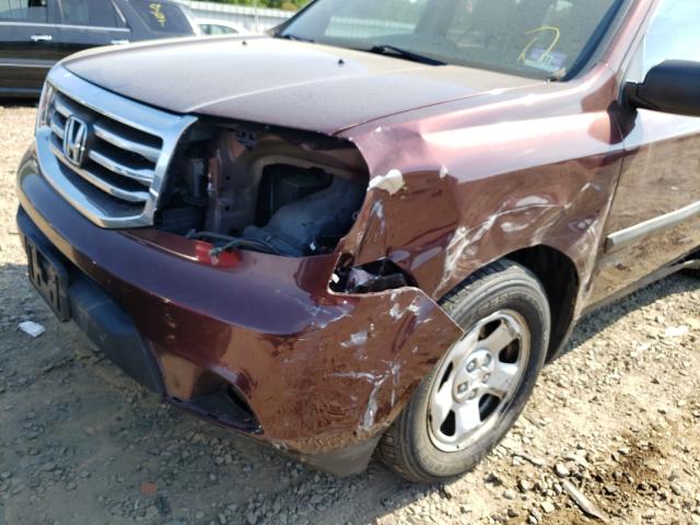 Photo 8 VIN: 5FNYF4H28DB016100 - HONDA PILOT LX 