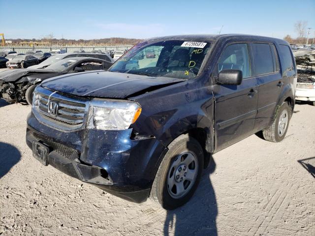 Photo 1 VIN: 5FNYF4H28FB062125 - HONDA PILOT LX 