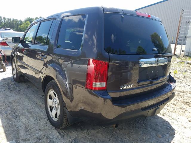 Photo 2 VIN: 5FNYF4H29DB029017 - HONDA PILOT LX 