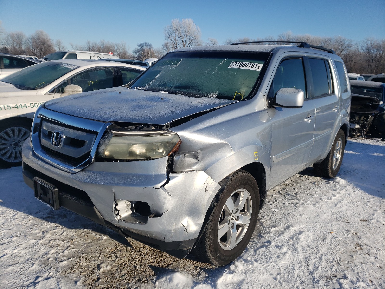 Photo 1 VIN: 5FNYF4H41AB010359 - HONDA PILOT EX 