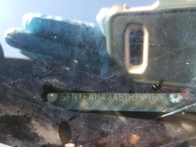 Photo 12 VIN: 5FNYF4H43AB005969 - HONDA PILOT 