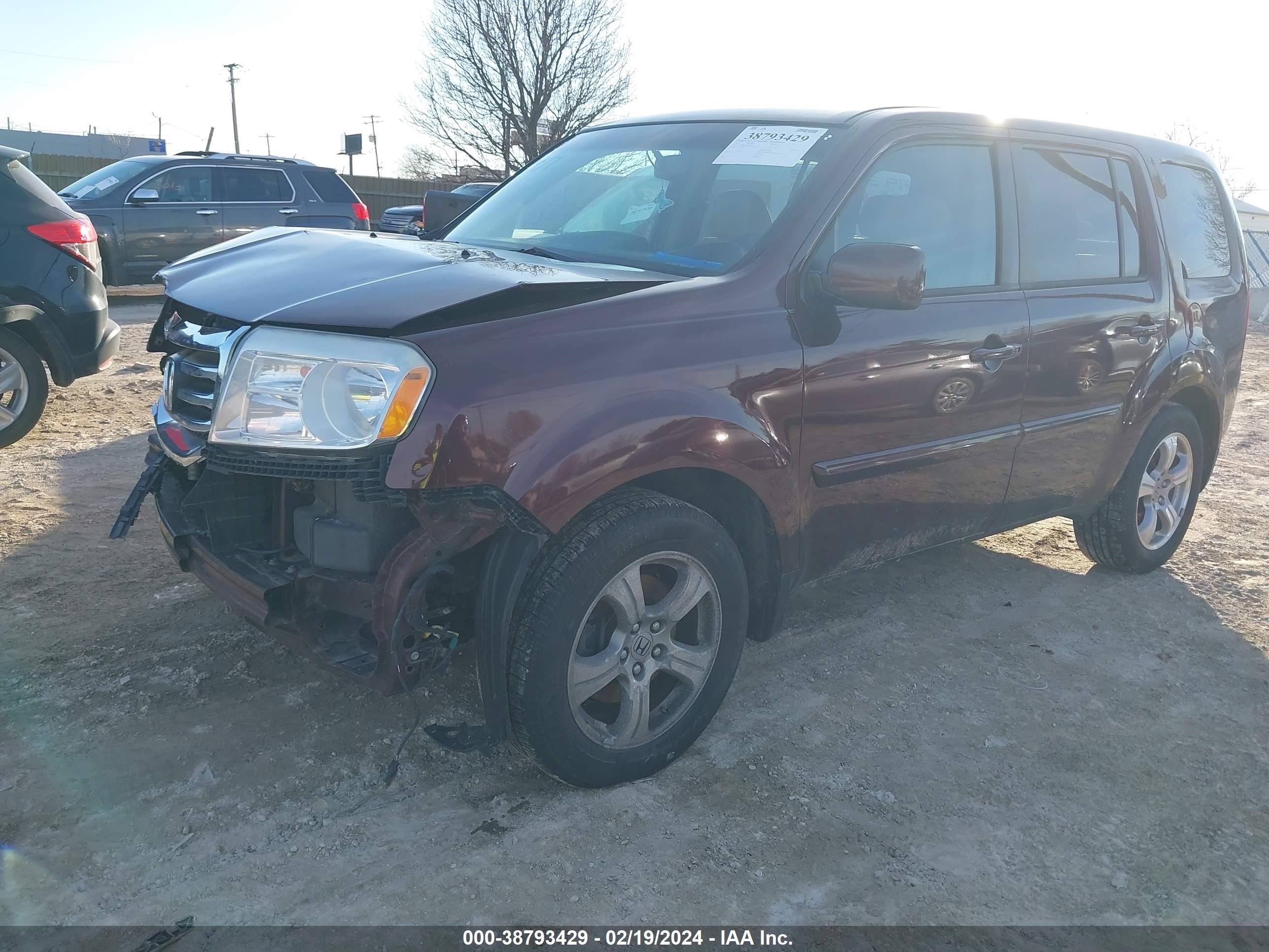 Photo 1 VIN: 5FNYF4H44EB021930 - HONDA PILOT 