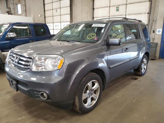 Photo 1 VIN: 5FNYF4H50DB017042 - HONDA PILOT EXL 