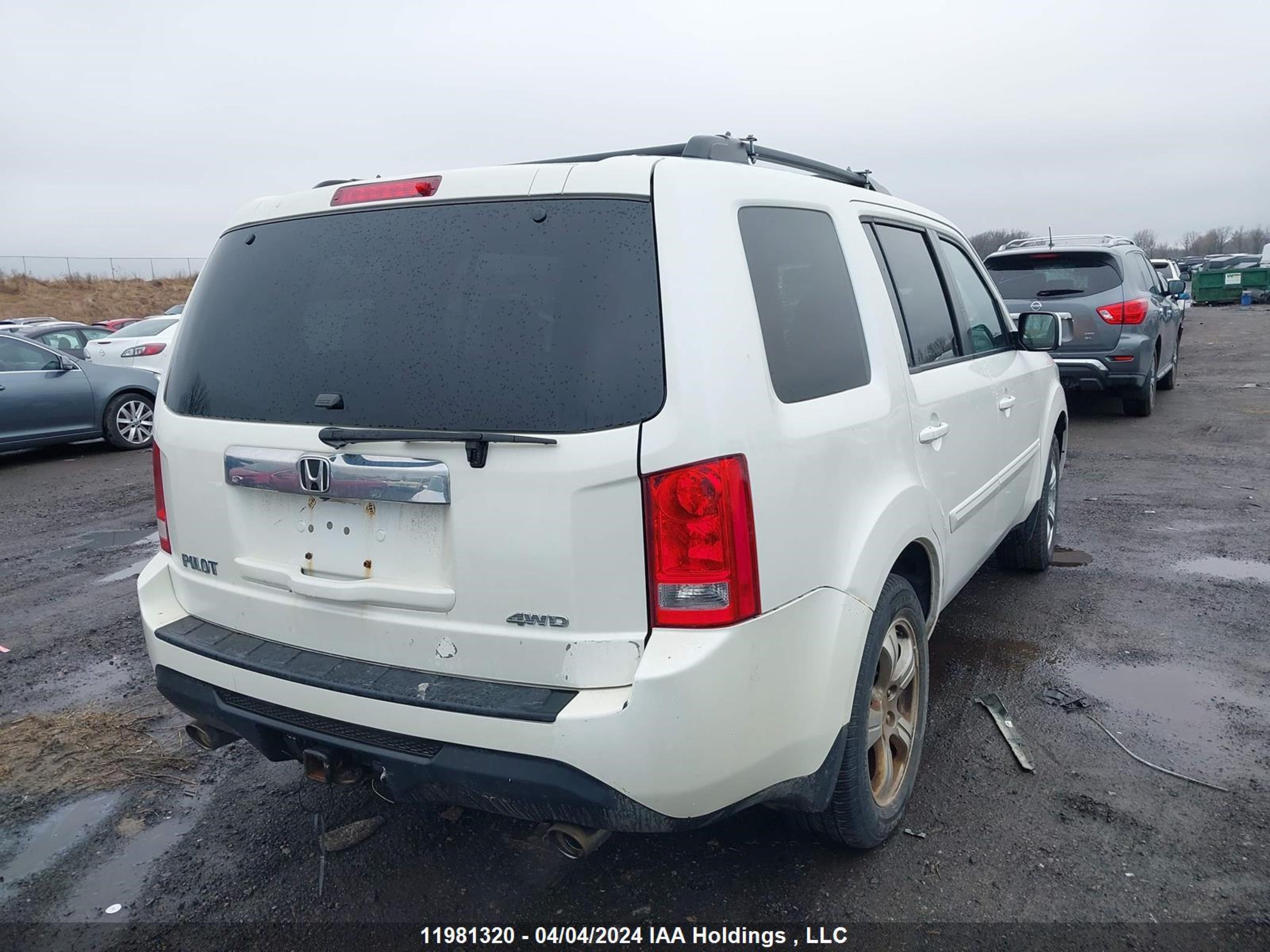 Photo 3 VIN: 5FNYF4H50EB505196 - HONDA PILOT 