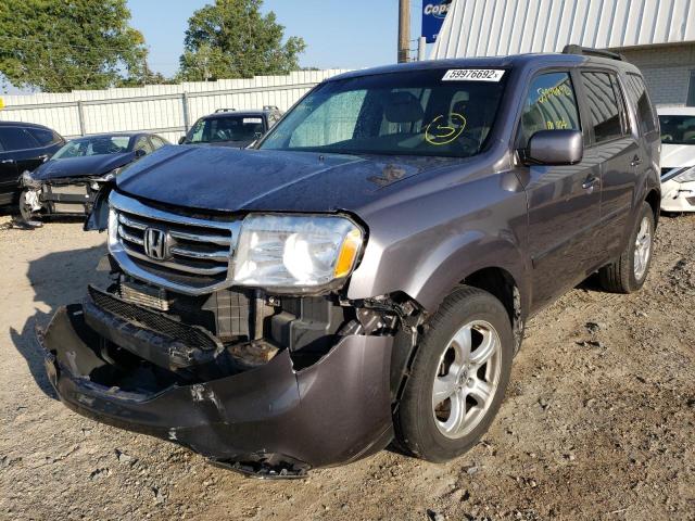 Photo 1 VIN: 5FNYF4H50FB050058 - HONDA PILOT EXL 