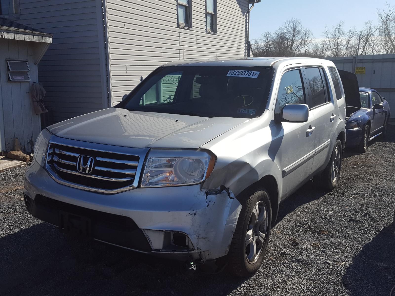 Photo 1 VIN: 5FNYF4H51DB003862 - HONDA PILOT EXL 