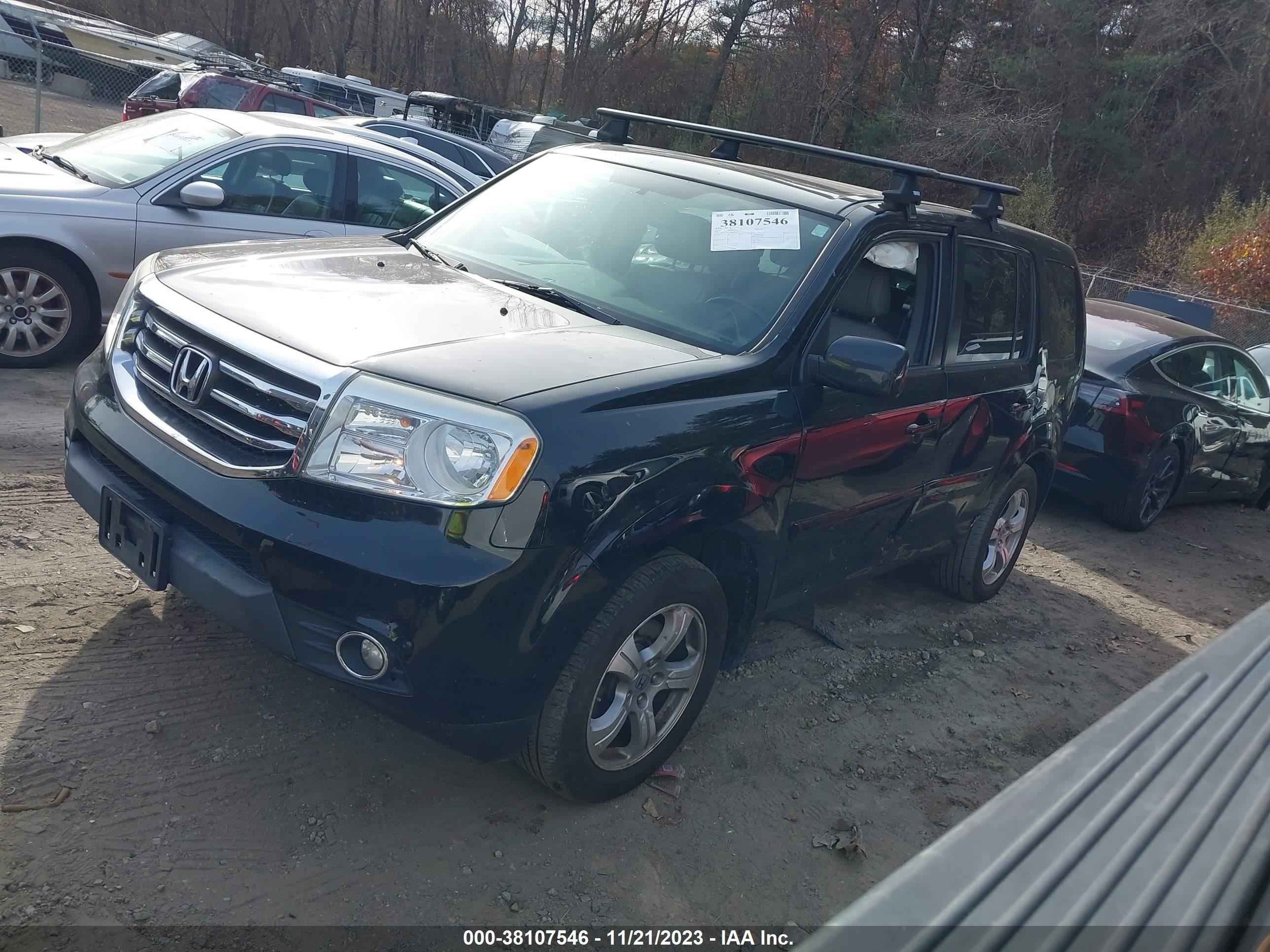 Photo 1 VIN: 5FNYF4H51DB048767 - HONDA PILOT 