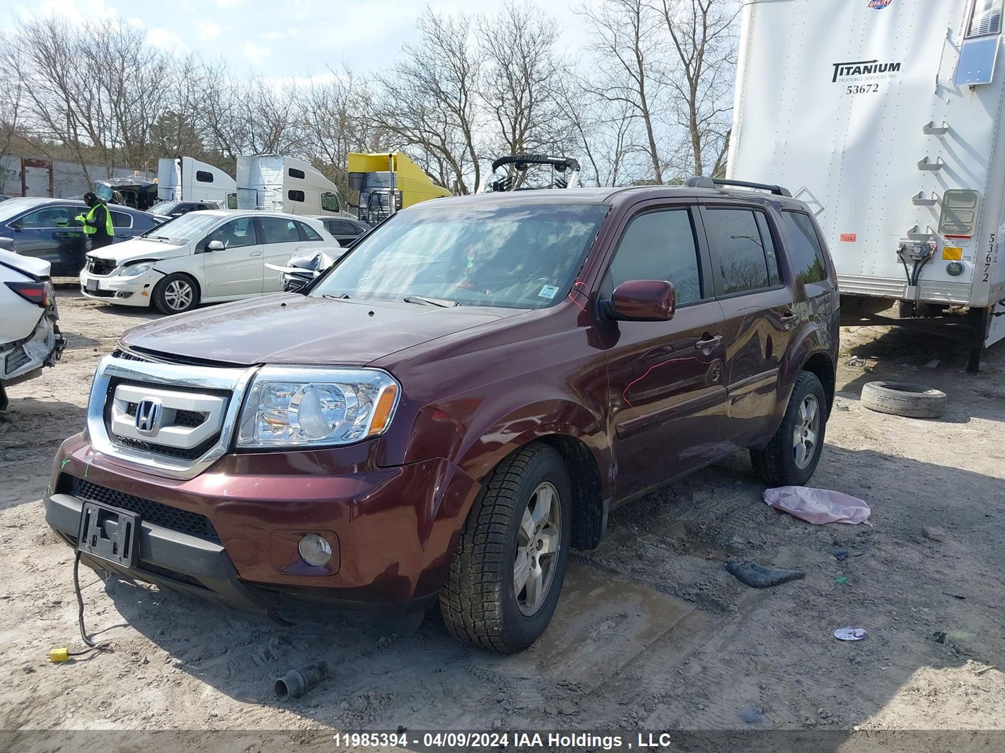 Photo 1 VIN: 5FNYF4H53AB503369 - HONDA PILOT 