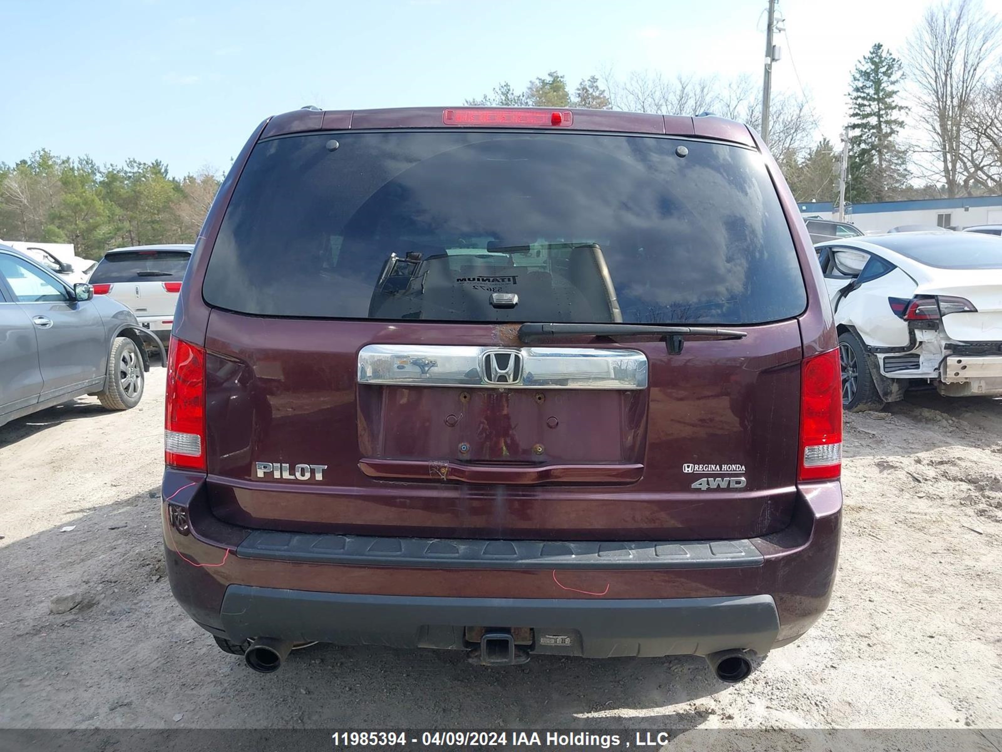 Photo 15 VIN: 5FNYF4H53AB503369 - HONDA PILOT 