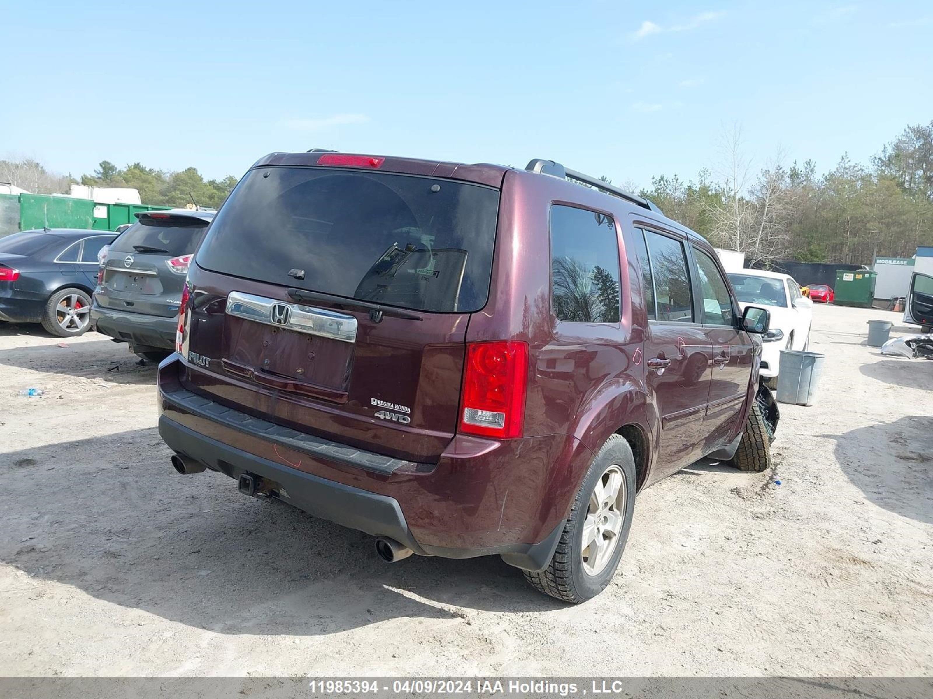 Photo 3 VIN: 5FNYF4H53AB503369 - HONDA PILOT 