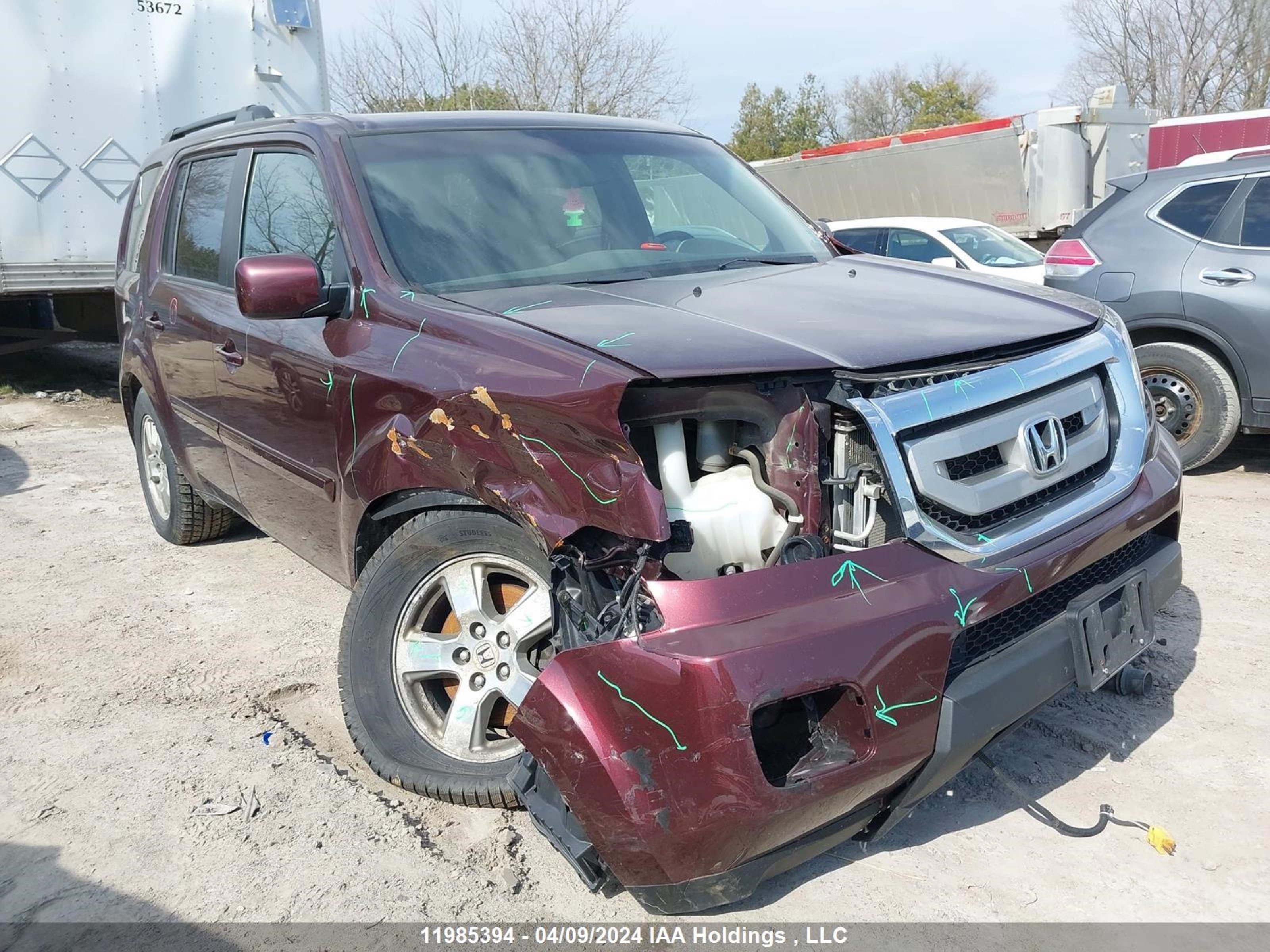 Photo 5 VIN: 5FNYF4H53AB503369 - HONDA PILOT 