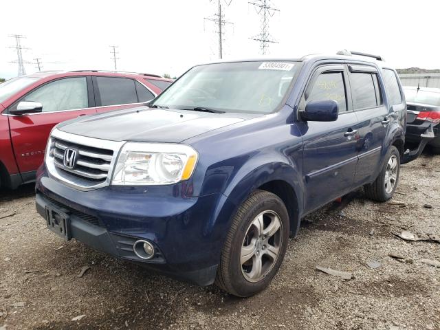 Photo 1 VIN: 5FNYF4H53DB079244 - HONDA PILOT EXL 