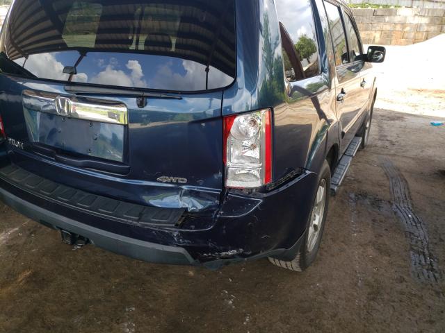 Photo 8 VIN: 5FNYF4H54AB002457 - HONDA PILOT EXL 