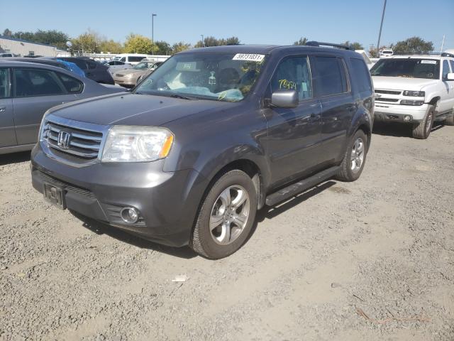 Photo 1 VIN: 5FNYF4H54DB050318 - HONDA PILOT EXL 