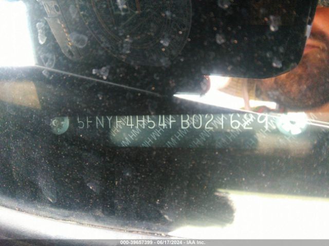 Photo 8 VIN: 5FNYF4H54FB021629 - HONDA PILOT 