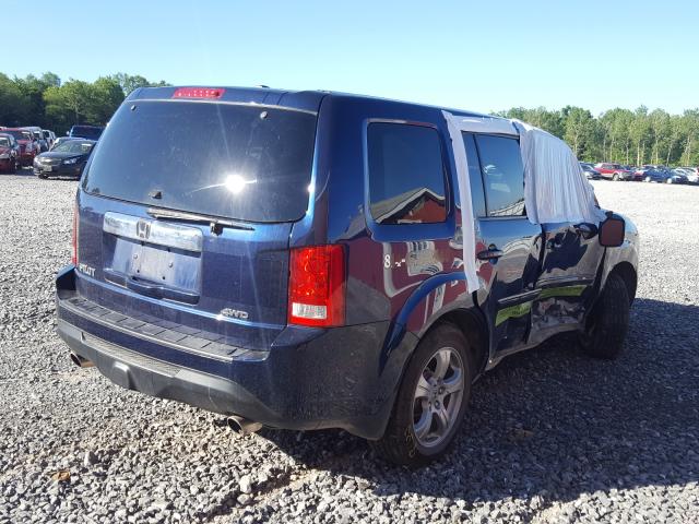 Photo 3 VIN: 5FNYF4H54FB072659 - HONDA PILOT EXL 