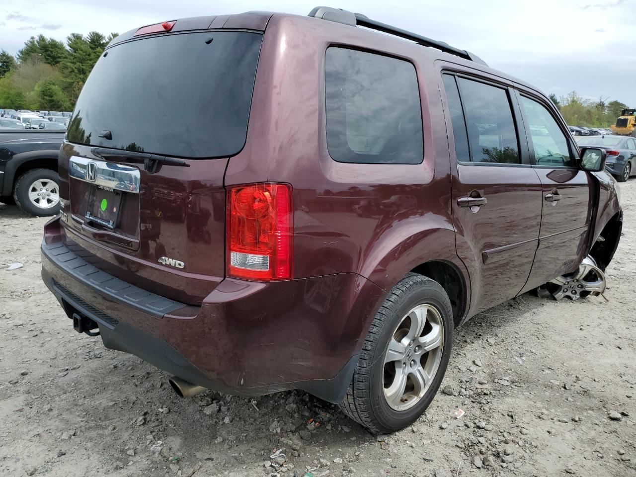 Photo 2 VIN: 5FNYF4H55DB082260 - HONDA PILOT 