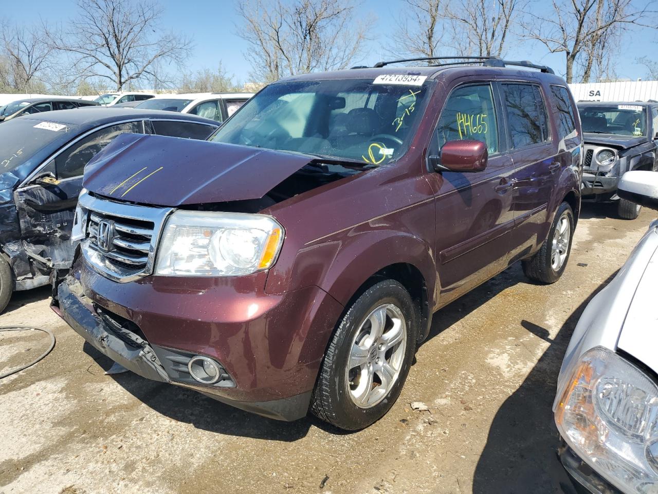 Photo 0 VIN: 5FNYF4H56CB018291 - HONDA PILOT 