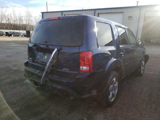 Photo 3 VIN: 5FNYF4H56DB069338 - HONDA PILOT EXL 