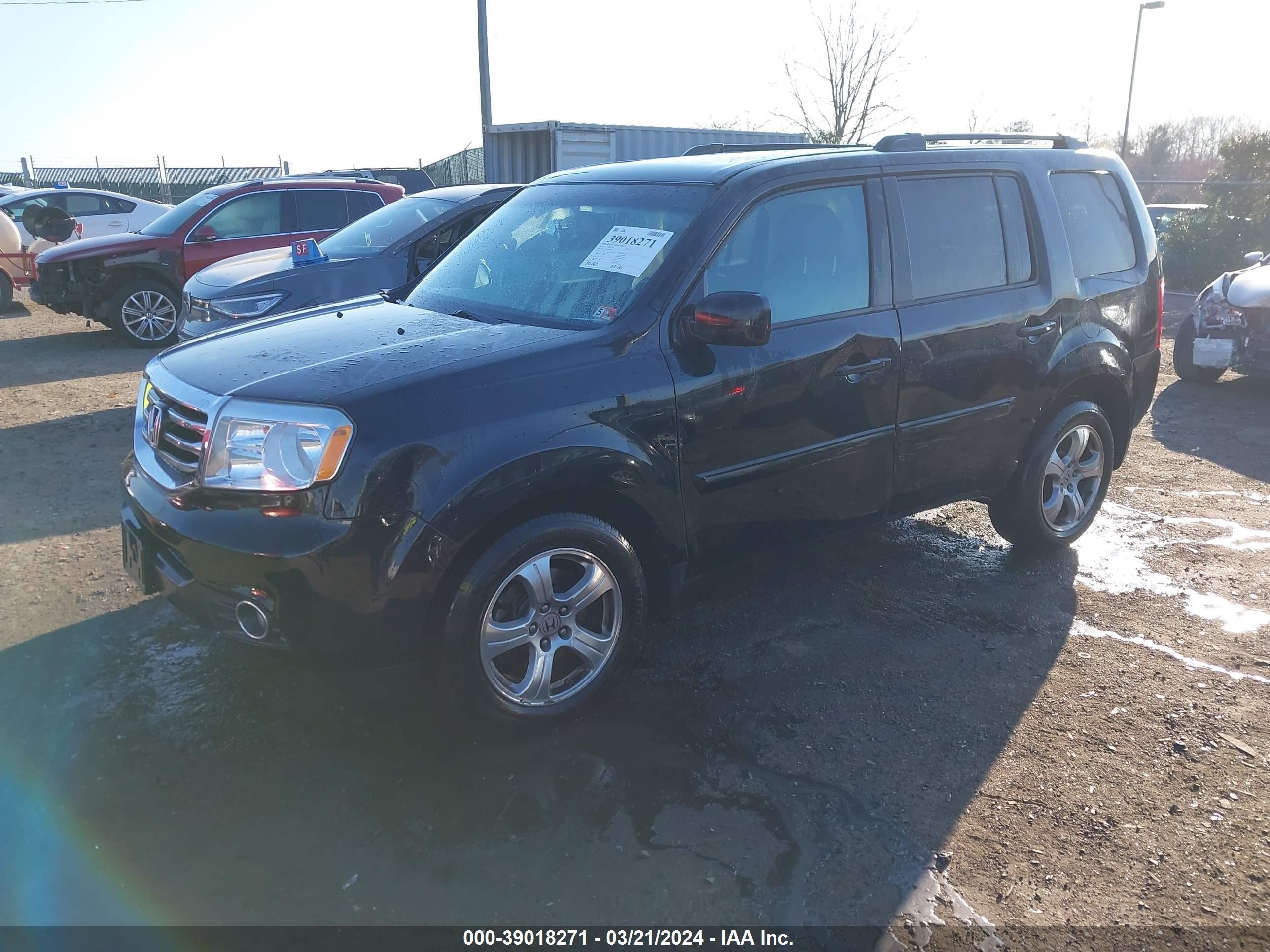 Photo 1 VIN: 5FNYF4H56FB034544 - HONDA PILOT 