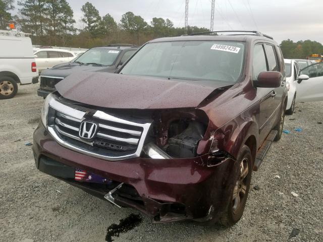 Photo 1 VIN: 5FNYF4H57FB059551 - HONDA PILOT EXL 