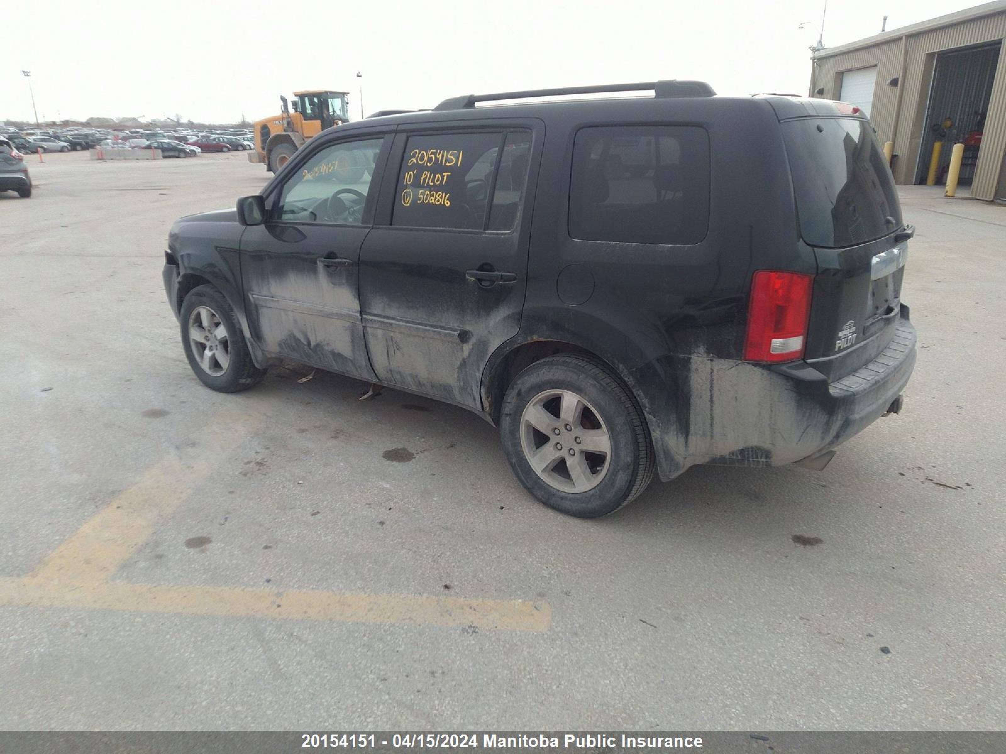 Photo 2 VIN: 5FNYF4H58AB502816 - HONDA PILOT 